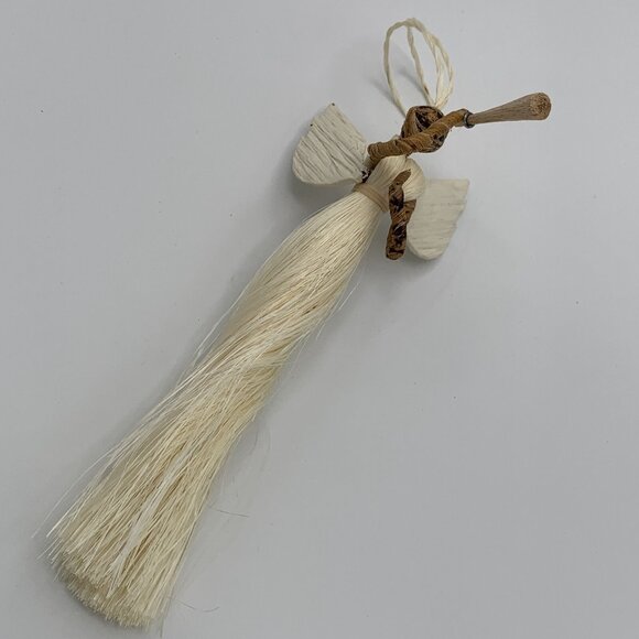 Assorted Angel Christmas Ornament Lot - Handmade & Vintage - Hanging & Sitting - Picture 14 of 16